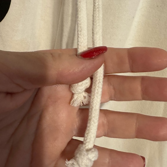 NWT Disney Mickey Mouse Design Women's Winter White Jogger   SMALL  #4 - Picture 8 of 12